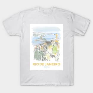 Rio de Janeiro Brazil Art T-Shirt